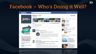Facebook – Who’s Doing it Well?
 