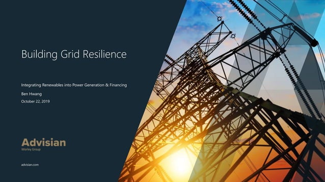 Building Grid Resilience Ppt