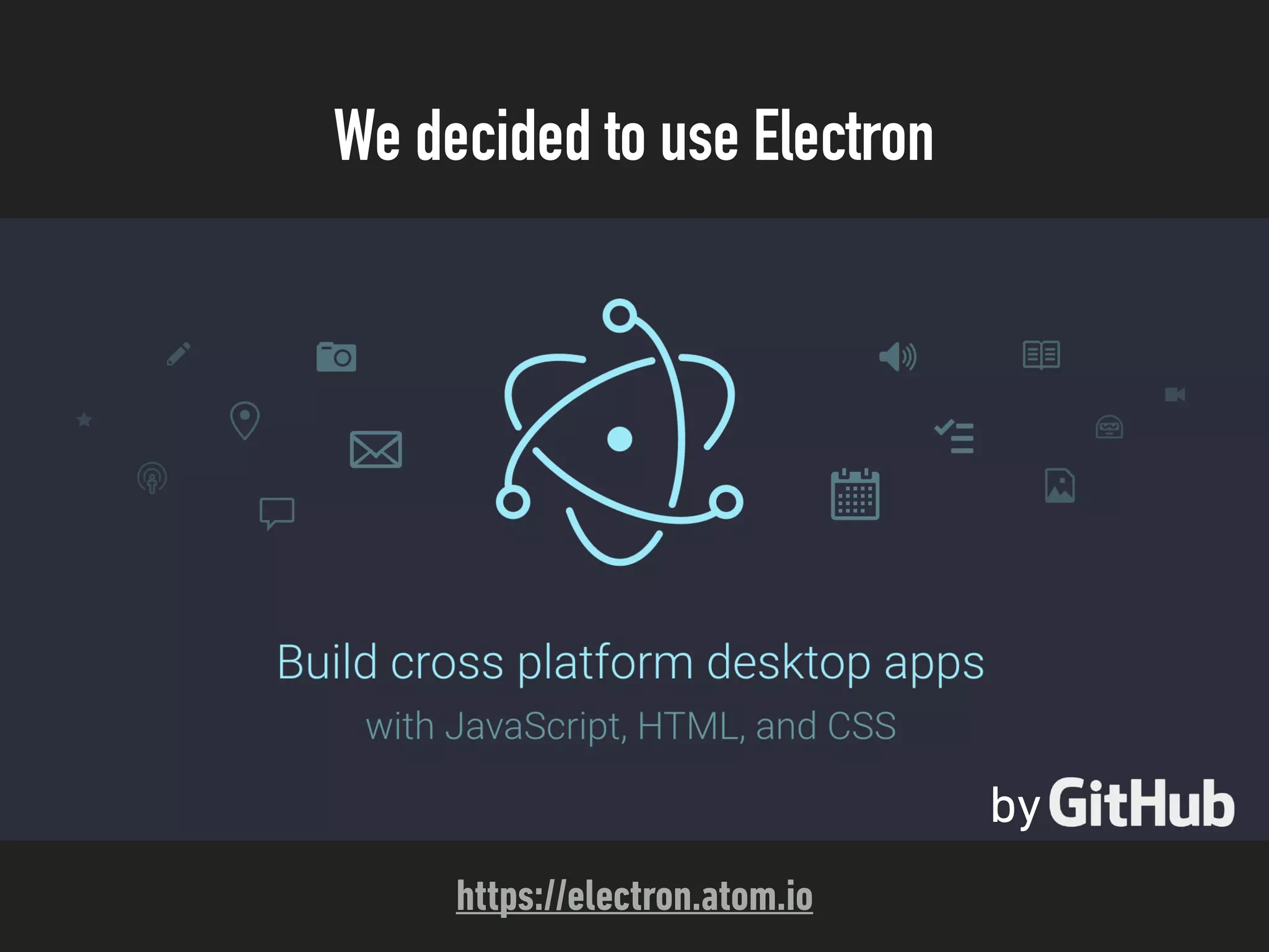 We decided to use Electron
https://electron.atom.io
by
 