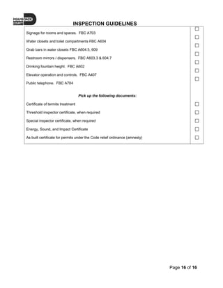 Building inspection | PDF
