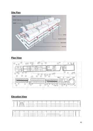 41
Site Plan
Plan View
Elevation View
 