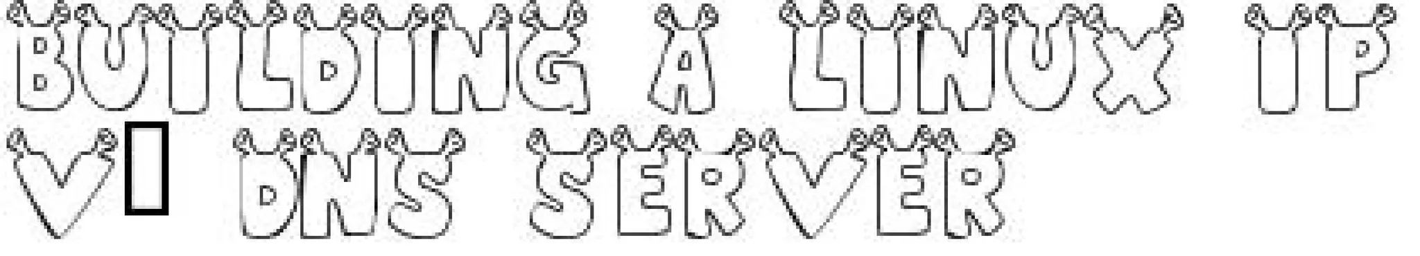 Building a Linux IPv6 DNS Server Anims (Promo)