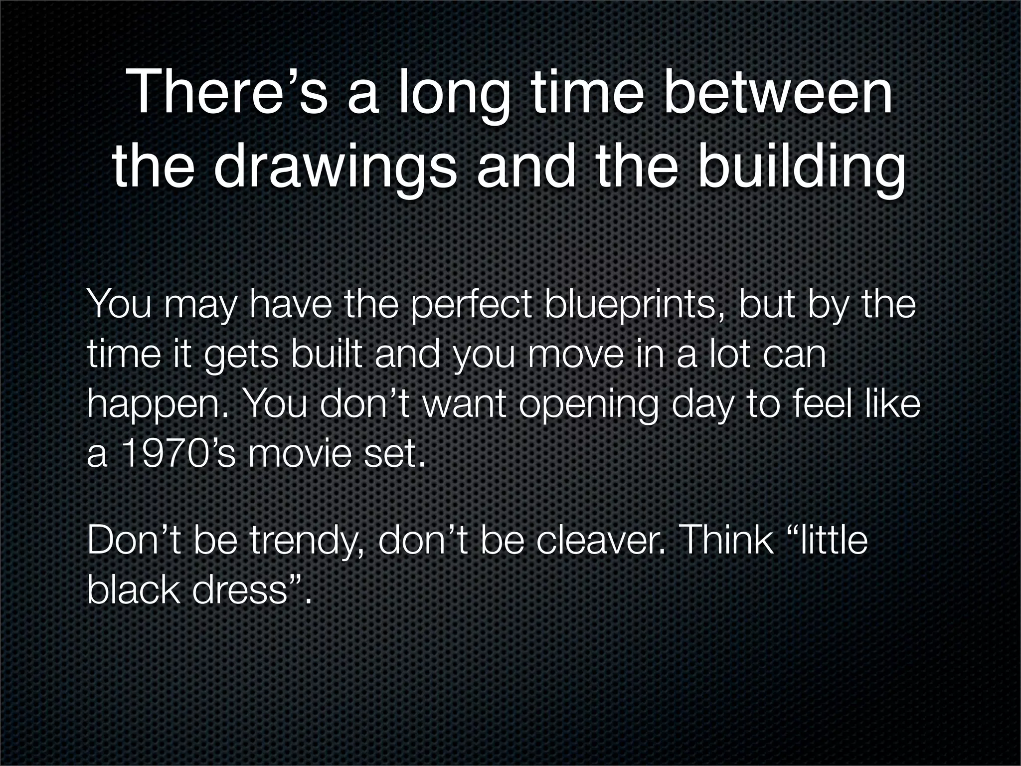 Building Media Facilities.Key