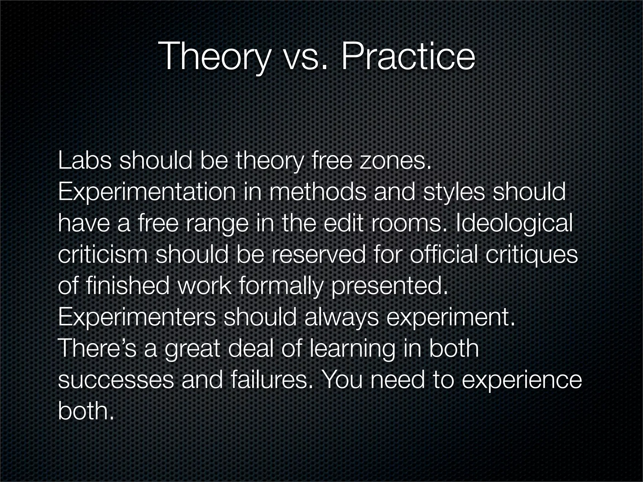 Building Media Facilities.Key