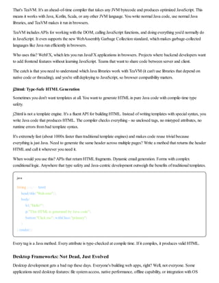 Building Modern Interfaces with Java: Your 2026 Roadmap | PDF