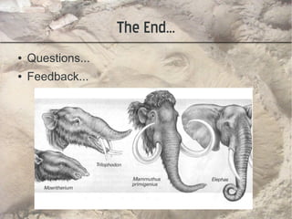 The End...
●   Questions...
●   Feedback...
 