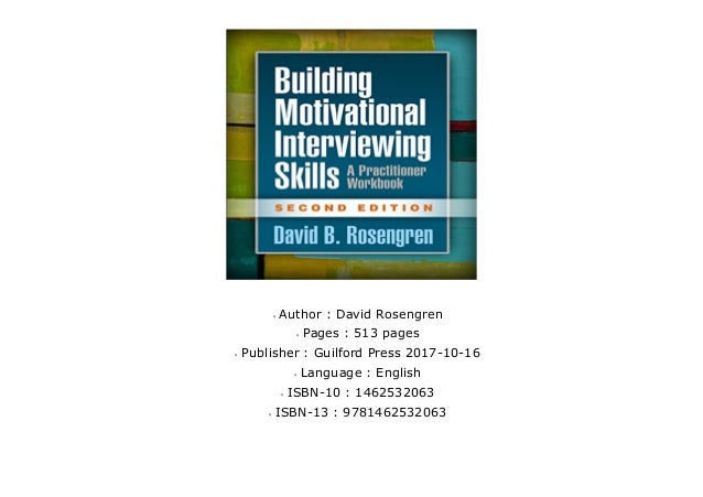 Read Download Building Motivational Interviewing Skills A Read Download Building Motivational Interviewing Skills A