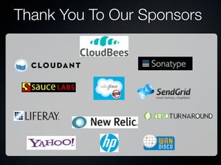 Thank You To Our Sponsors
 