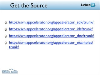 Building Rich Applications with Appcelerator