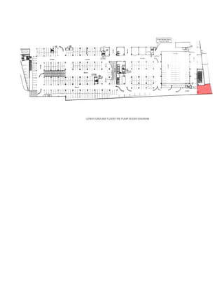 LOWER GROUND FLOOR FIRE PUMP ROOM DIAGRAM
 