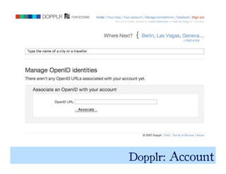 Building Social Applications