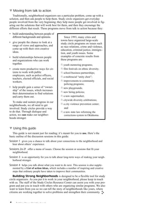 Building Strong Neighborhoods: A Study Guide for Public Dialogue and ...
