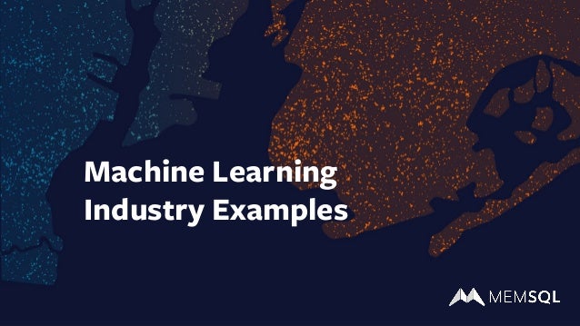 memsql machine learning