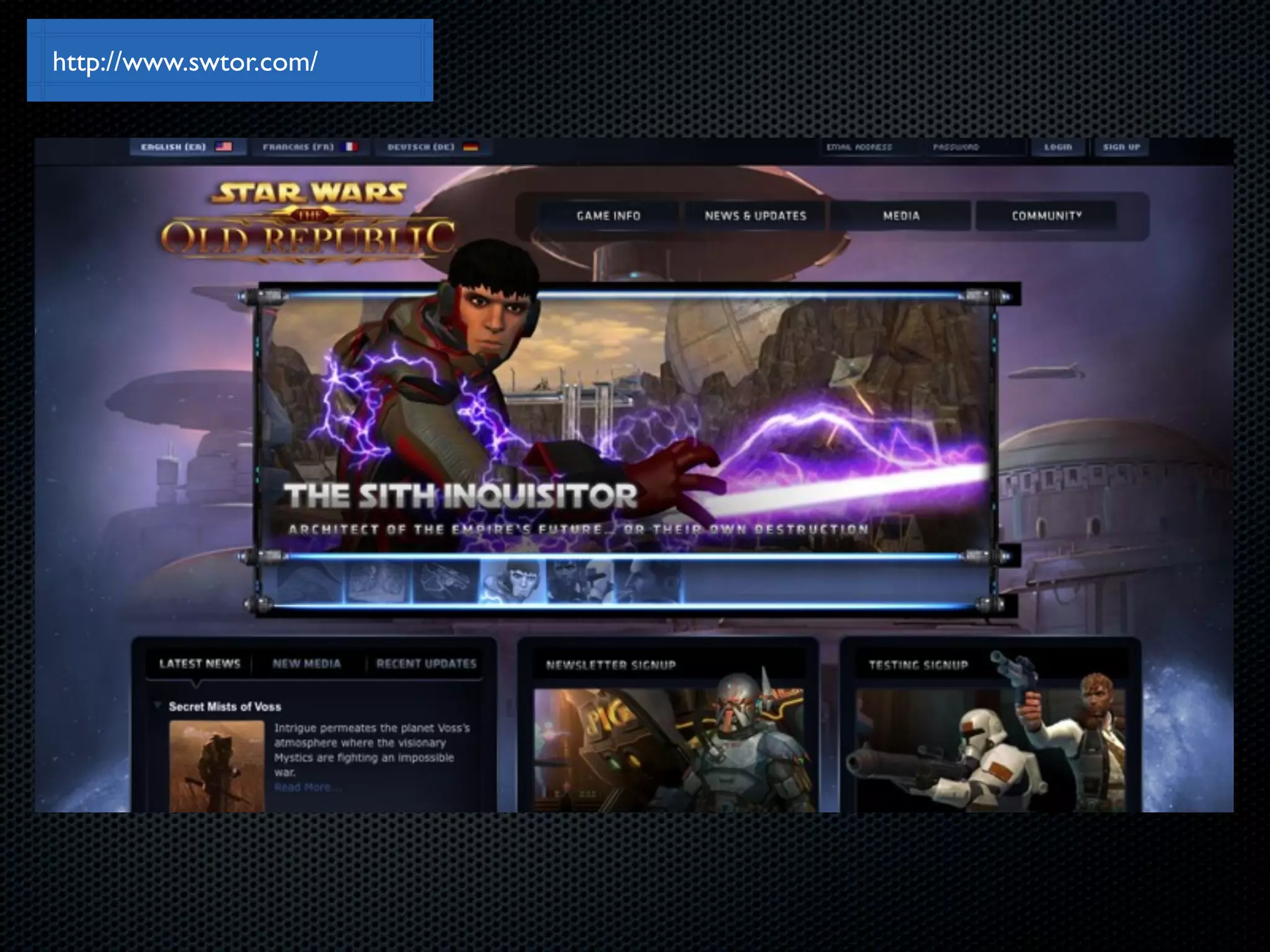 http://www.swtor.com/
 