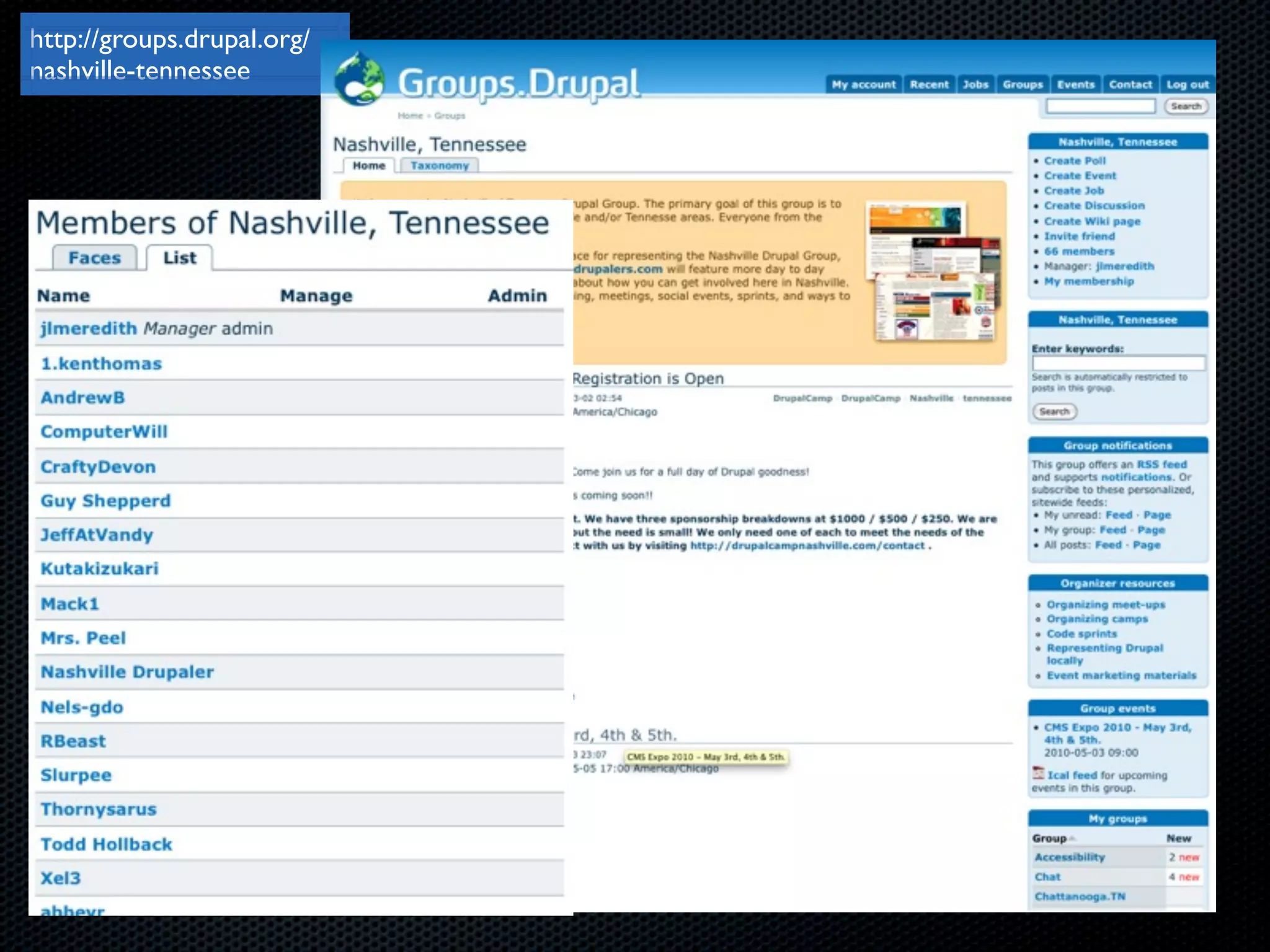 http://groups.drupal.org/
nashville-tennessee
 