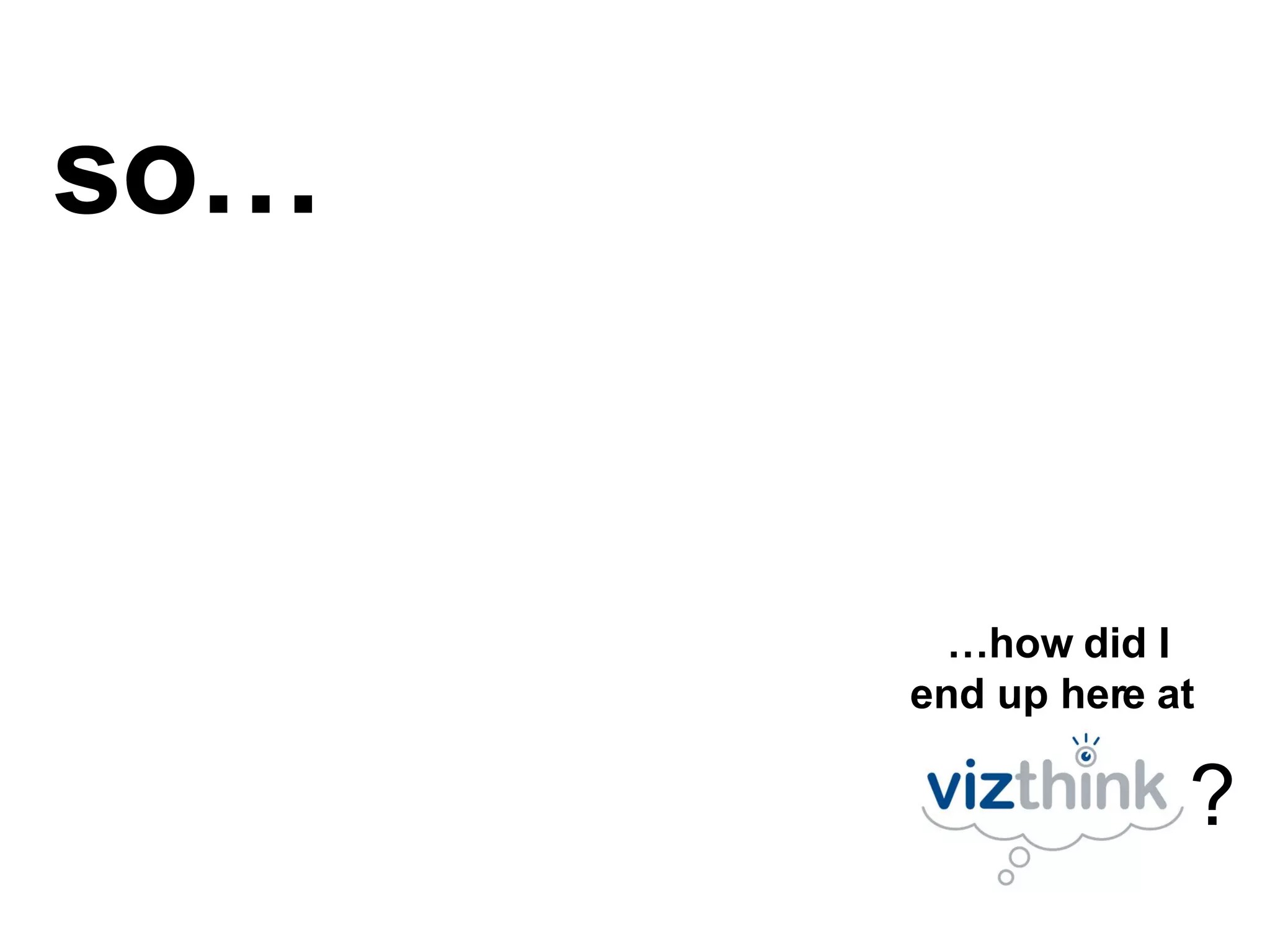 so… … how did I end up here at ? 