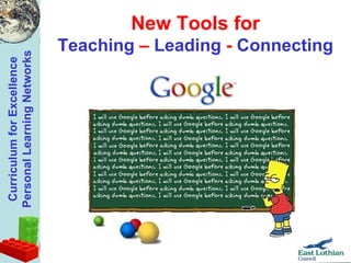New Tools for Teaching  –  Leading  -  Connecting 