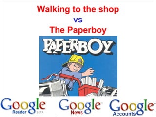 Walking to the shop vs The Paperboy 