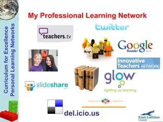 My Professional Learning Network del.icio.us 