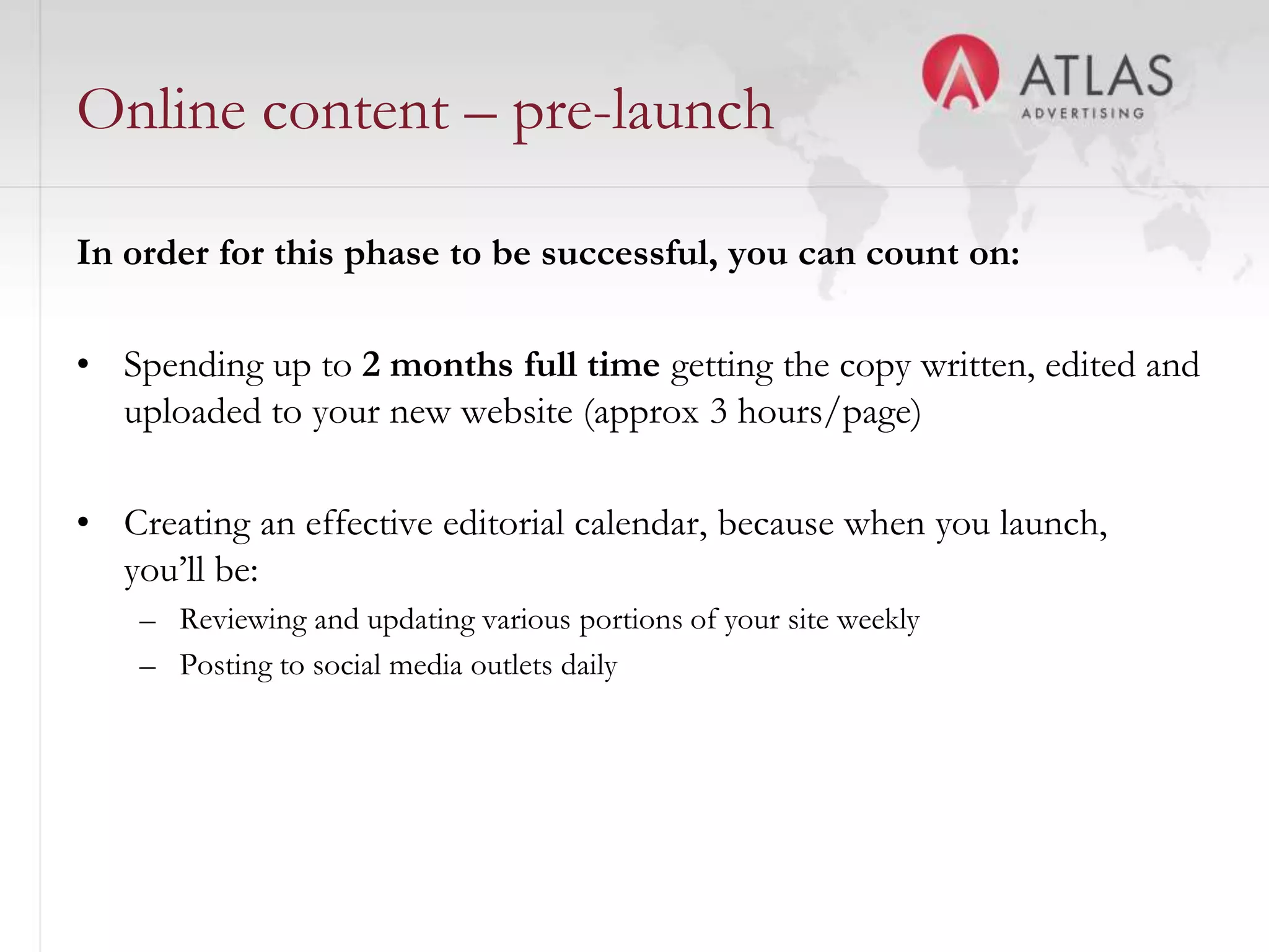DesignGoal: design an original, intuitive website that attracts and retains users until they find the information they need.  Create a resource to entice return visits.  10 second rule “Am I in the right place?”“Do they have what I am looking for?”And sometimes, “Does better content exist elsewhere?”How to engage? Emotion, Differentiation and AuthenticityHelp users make decisions – guide themEye tracking studiesCalls to action (purpose of the site)Clarity of navigation in design