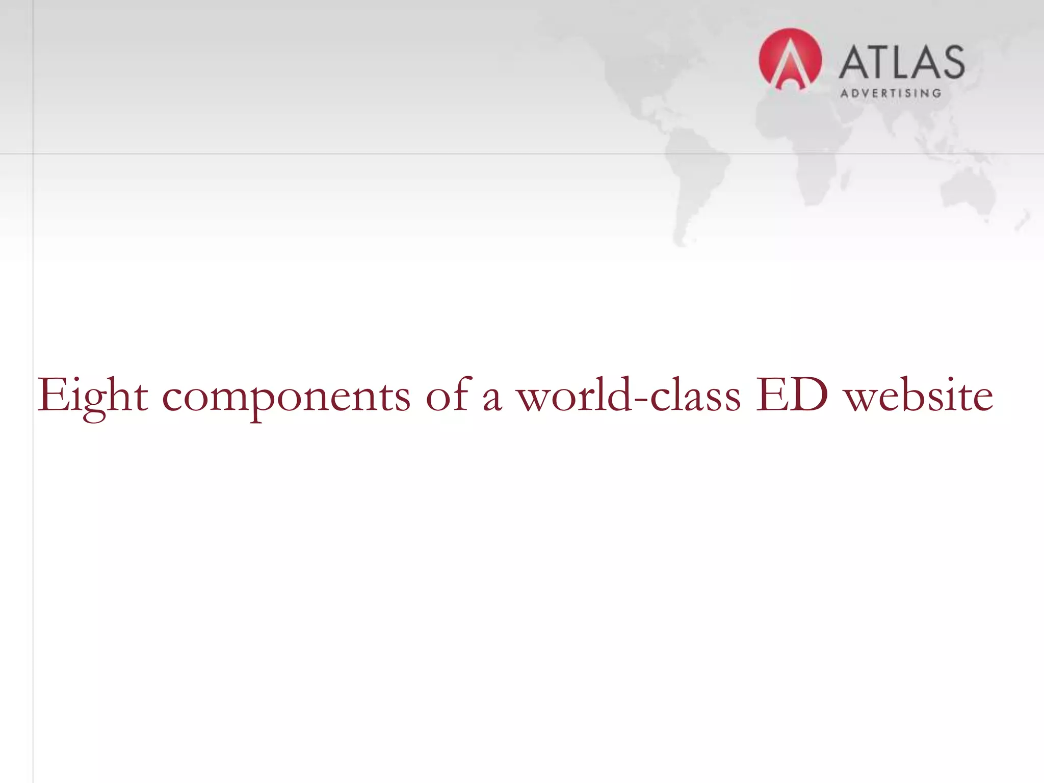  the ease of navigation