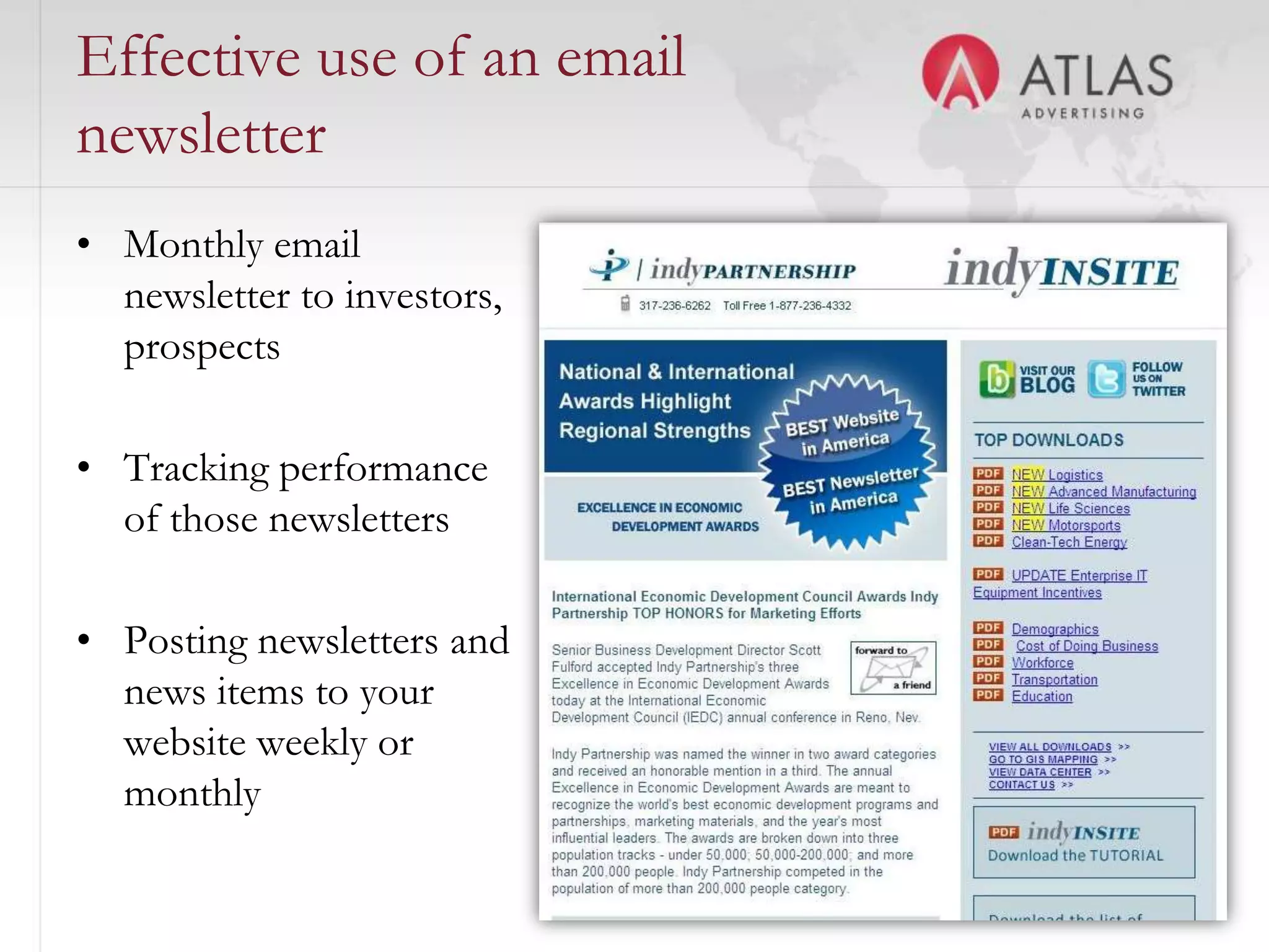 2009: 337,000,000Eight components of a world-class ED website