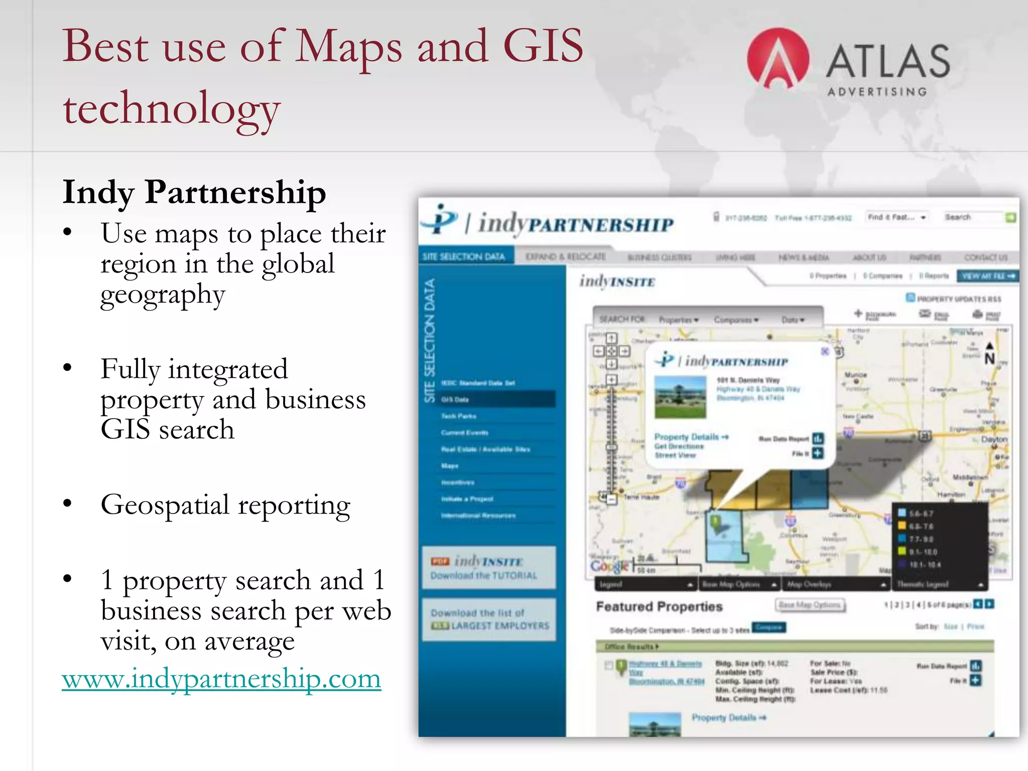 Providing the top ten most     requested pages