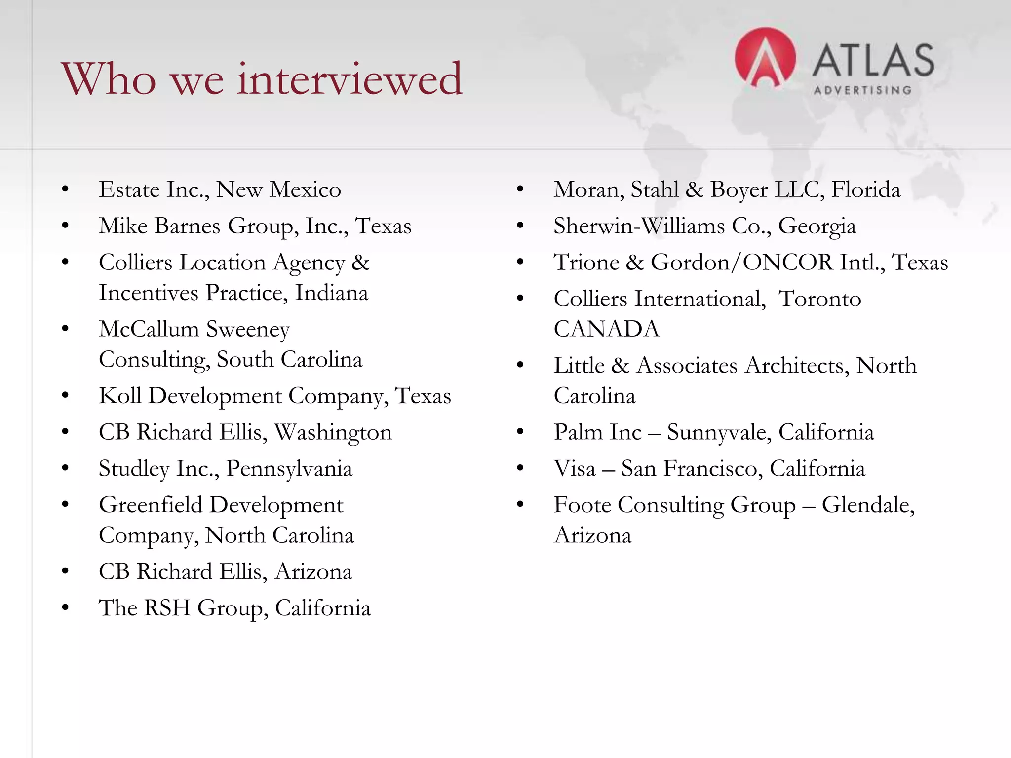 Use PPC to broaden search terms “Georgia Demographics” 