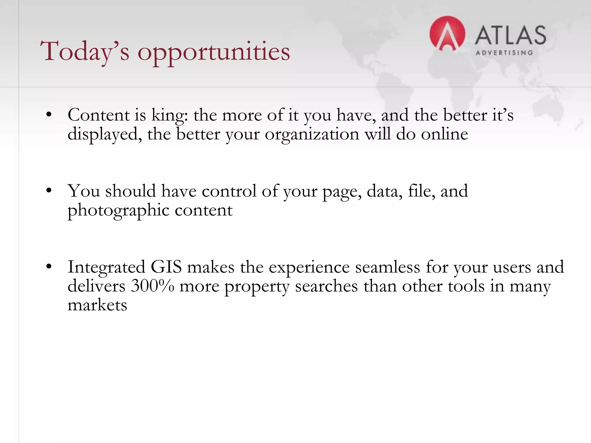 Effective performance trackingReview report once per monthTrack unique visits, referrers and downloadsBenchmark your performance against other EDsIntegrate tracking of advertising, web and PR effectiveness