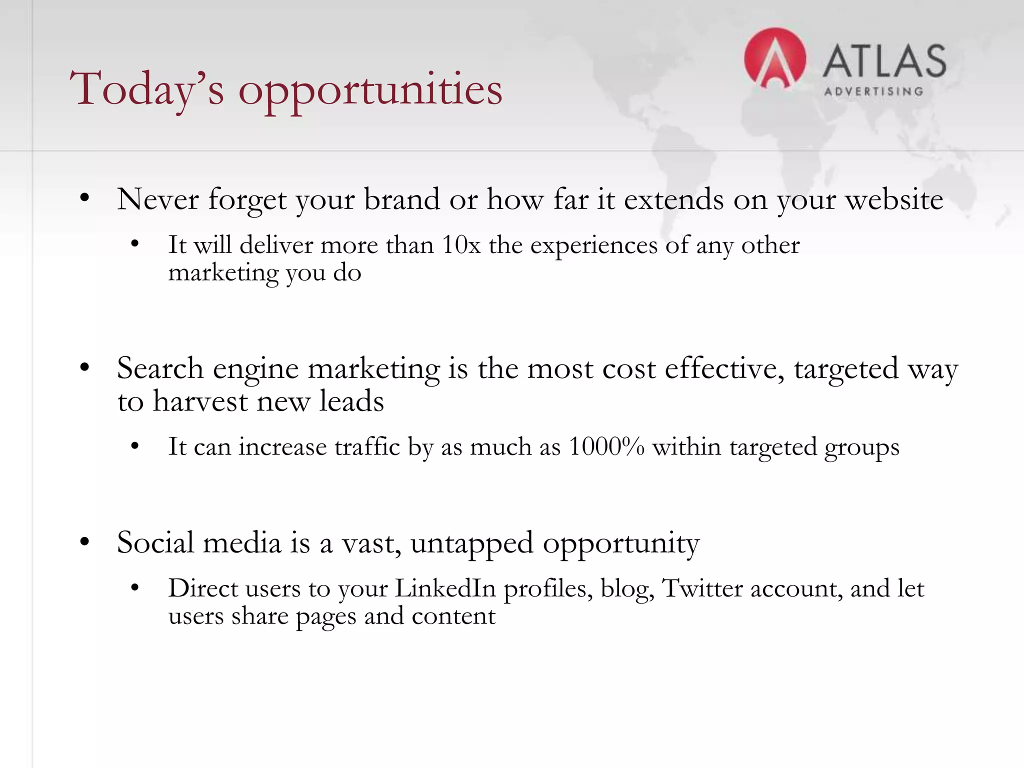 Effective performance tracking