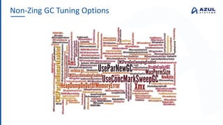 Non-Zing GC Tuning Options
 