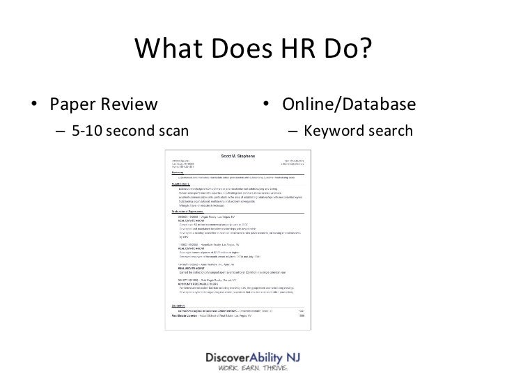 building a better resume