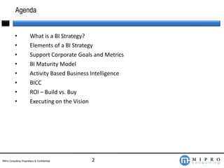 Building A Bi Strategy | PDF