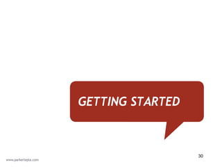 GETTING STARTED



                  30
 