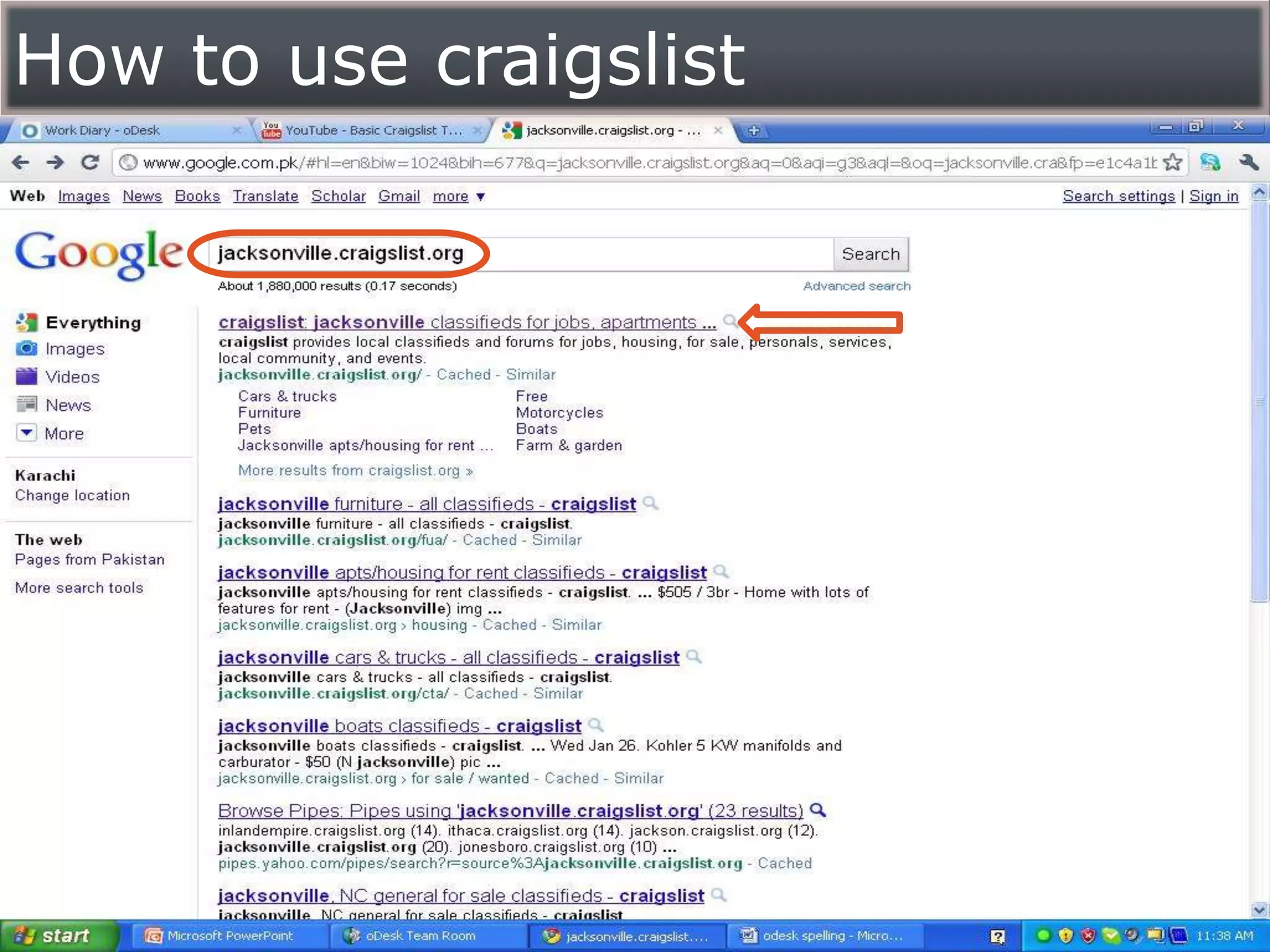 How to use craigslist




6
 