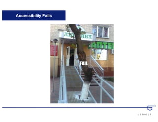 6U.S. BANK | U.S. BANK |
Accessibility Fails
 