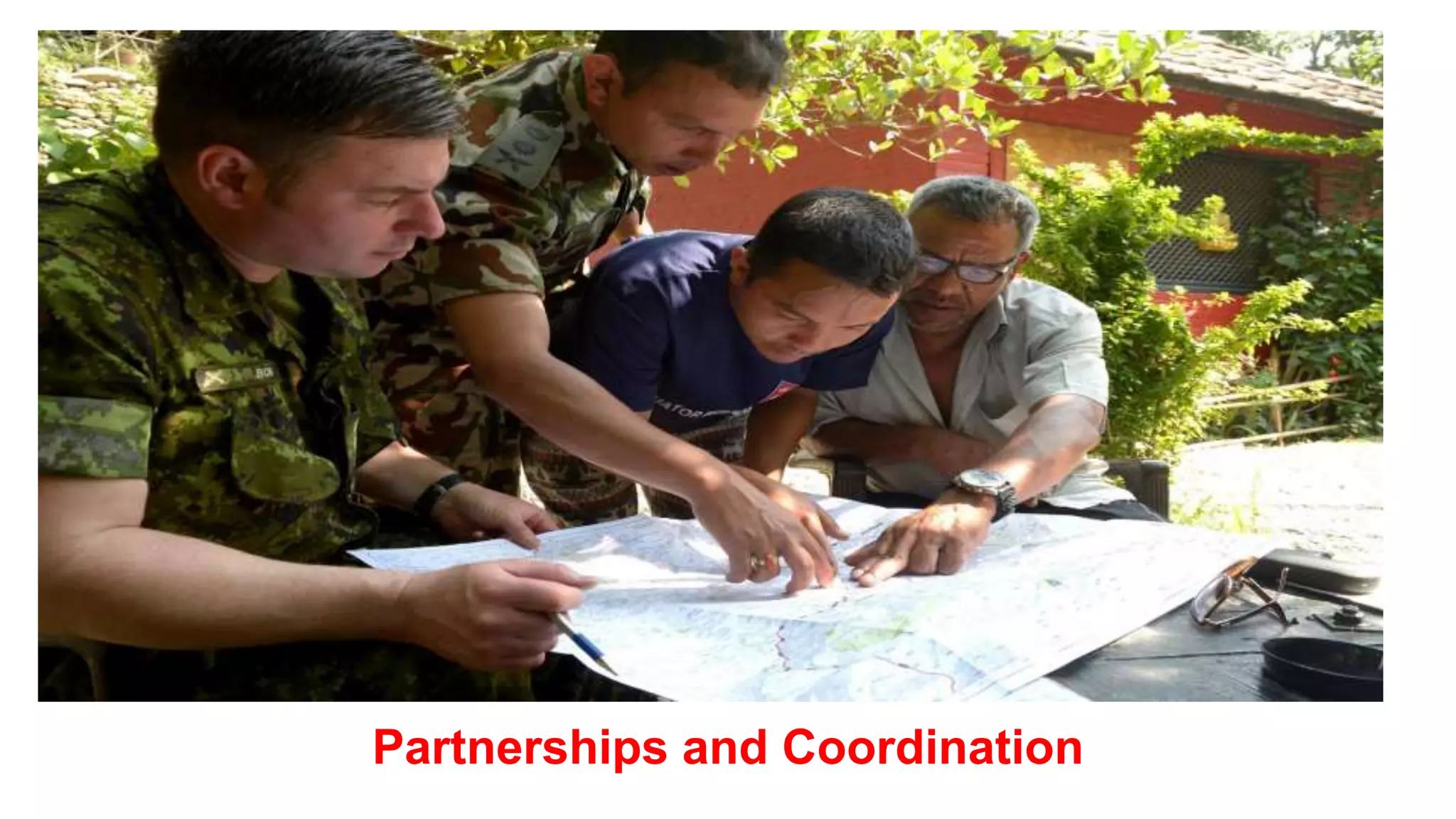 Partnerships and Coordination
 