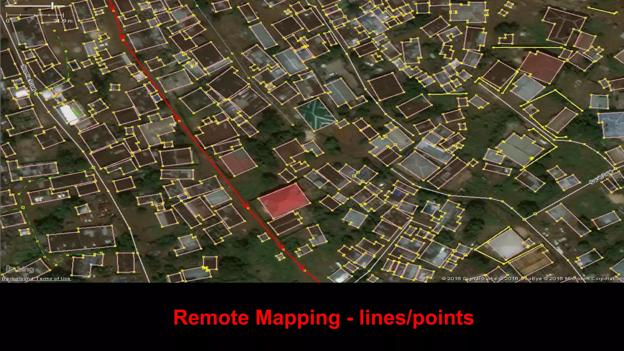 Remote Mapping - lines/points
 