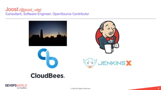 © 2020 All Rights Reserved. 4
Joost (@joost_vdg)
Consultant, Software Engineer, OpenSource Contributor
 