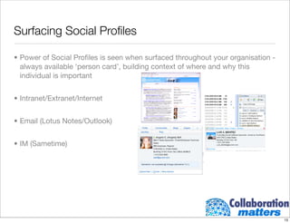 Building A Collaborative Infrastructure