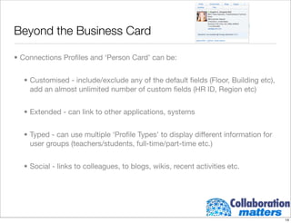 Building A Collaborative Infrastructure
