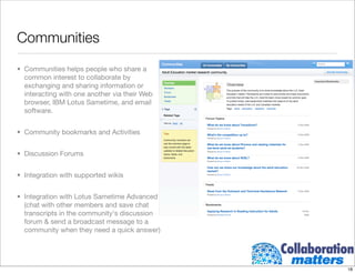 Building A Collaborative Infrastructure