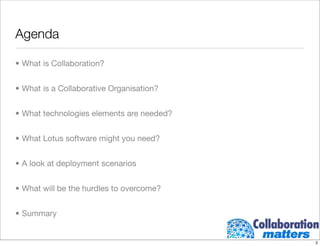 Building A Collaborative Infrastructure