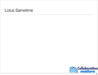 Building A Collaborative Infrastructure
