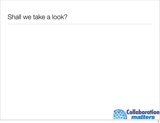 Building A Collaborative Infrastructure