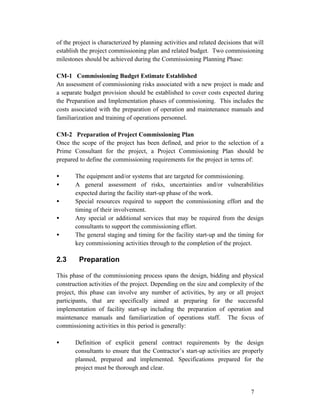 Building a comissioning guideline | PDF