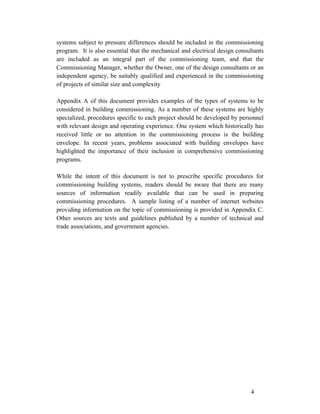 Building a comissioning guideline | PDF
