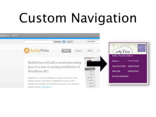 Custom Navigation
 