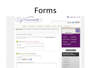 Forms
 