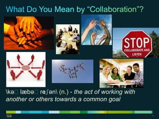 Building a culture of collaborative innovation | PPTX